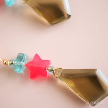 画像をギャラリービューアに読み込む, カーキクオーツピアス