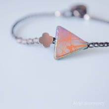 画像をギャラリービューアに読み込む, トライアングルブレスレット(blk)