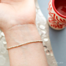 画像をギャラリービューアに読み込む, スライスカットラピスラズリブレスレット(gld)