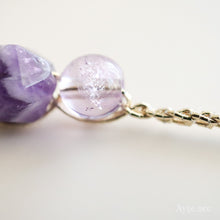 画像をギャラリービューアに読み込む, アメジストブレスレット(gld)