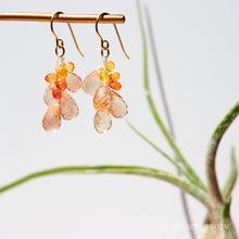 画像をギャラリービューアに読み込む, オレゴンサンストーンピアス