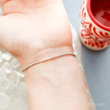 画像をギャラリービューアに読み込む, 地球色アズロマラカイトブレスレット(slv)