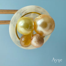 画像をギャラリービューアに読み込む, 2wayヴィンテージボタンピアス