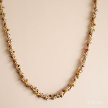 画像をギャラリービューアに読み込む, 2連ビーズネックレス(brn)