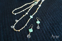 画像をギャラリービューアに読み込む, クリソプレーズピアス