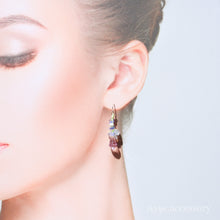画像をギャラリービューアに読み込む, 藤の花ピアス