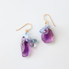 画像をギャラリービューアに読み込む, アメジストピアス