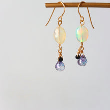 画像をギャラリービューアに読み込む, ツーソンオパールピアス