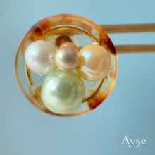 画像をギャラリービューアに読み込む, 2wayヴィンテージボタンピアス