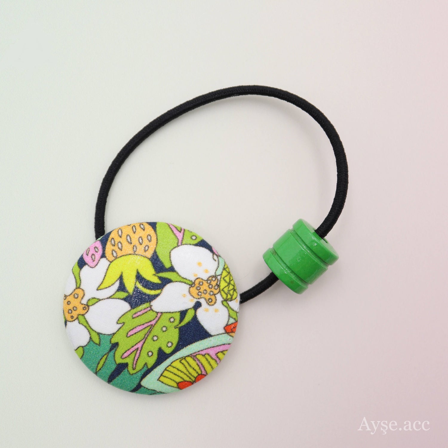 Button Hair tie