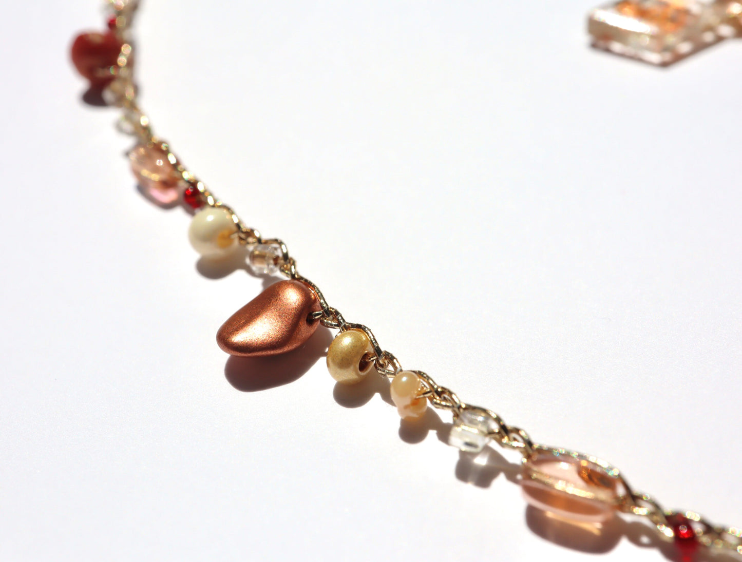 4way Necklace (red×pnkbeg)