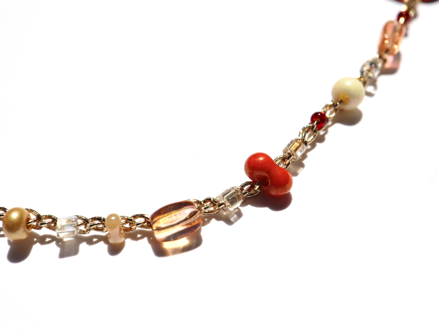 4way Necklace (red×pnkbeg)