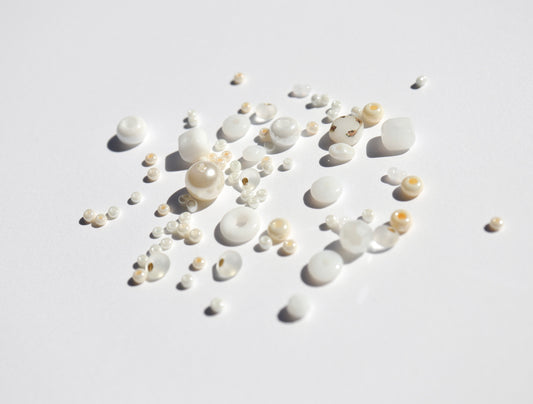 3way 糸編みチョーカー - white -