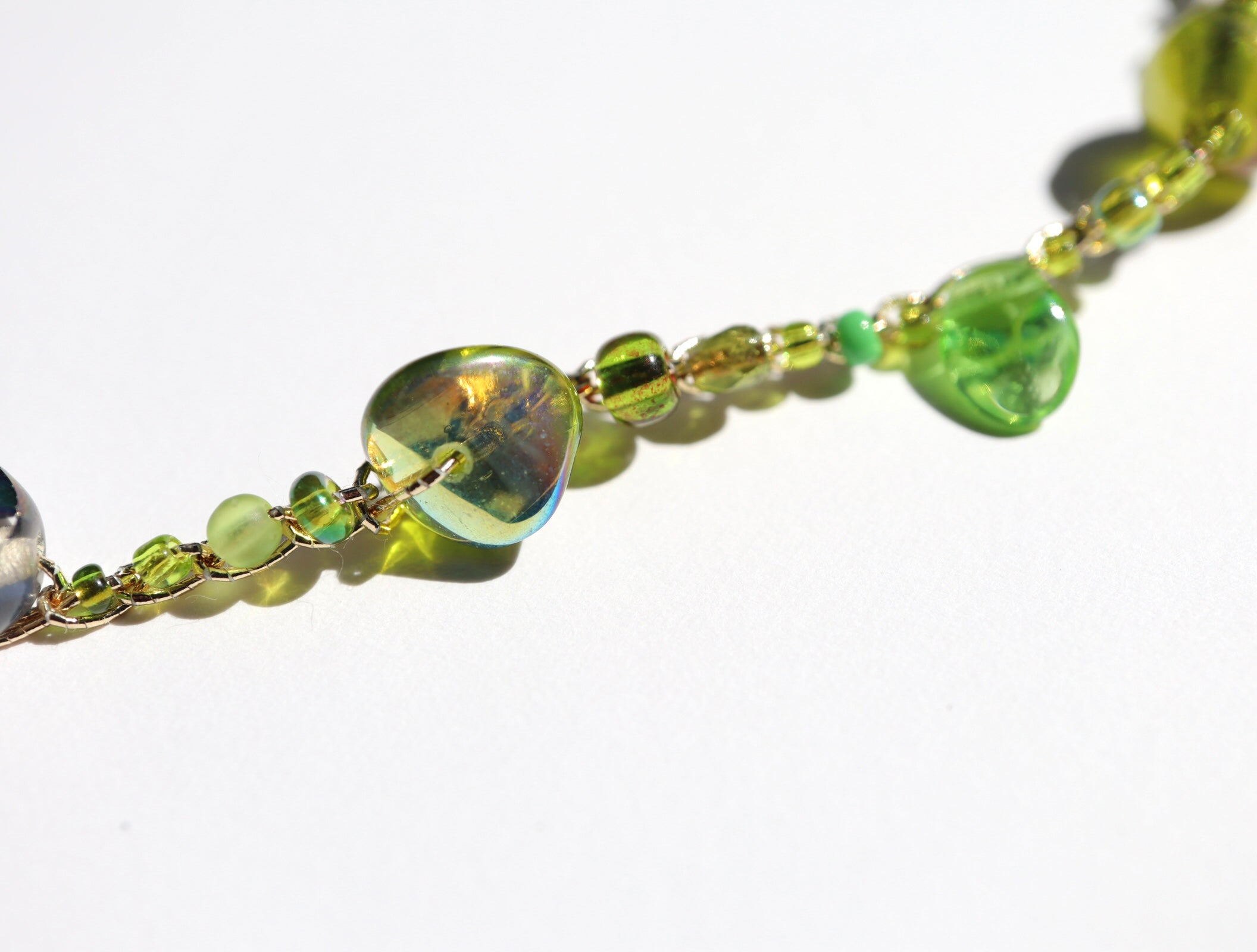 3way糸編みチョーカー - lightgreen - – Ayse.accessory