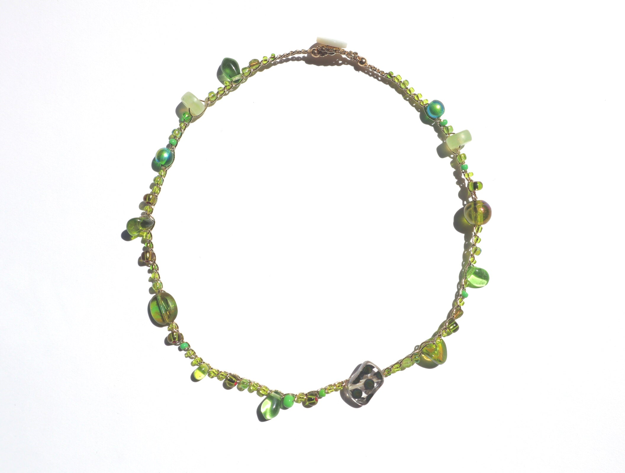 3way糸編みチョーカー - lightgreen - – Ayse.accessory