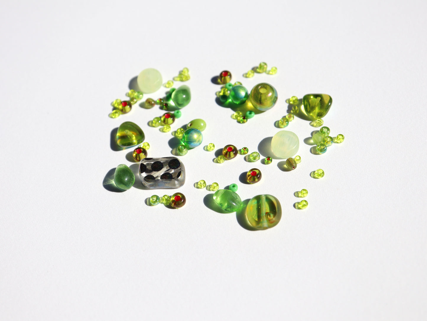 3way糸編みチョーカー - lightgreen -