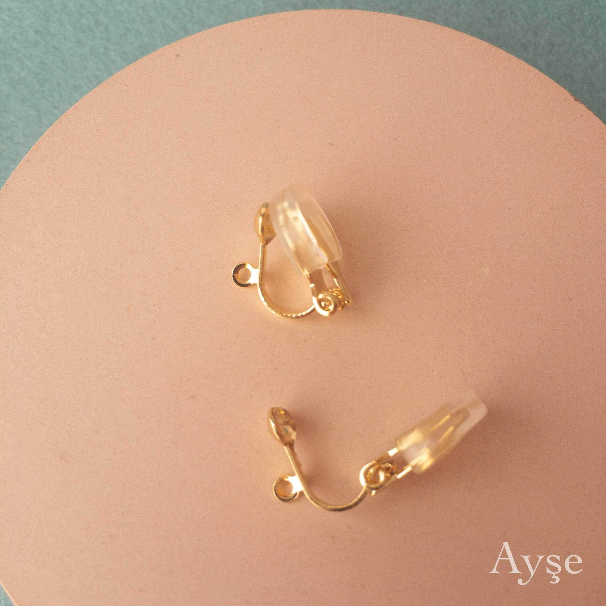 オレゴンサンストーンピアス – Ayse.accessory